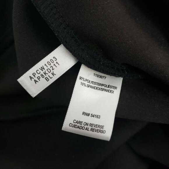 Andrew Marc Womens Black Pants‎ S Polyester & Spandex - Picture 4 of 5